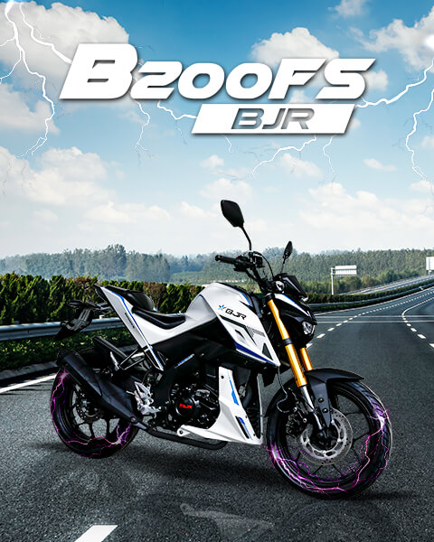 MOTOCICLETA B200FS BLANCO